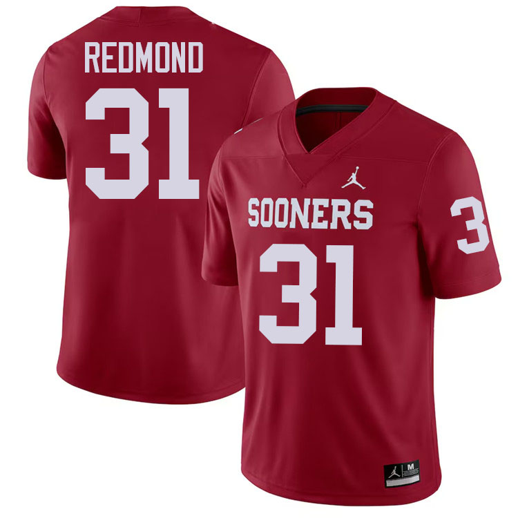 Jalen Redmond Oklahoma Sooners Jersey,Oklahoma Sooners Football Uniforms,Jersey-Crimson